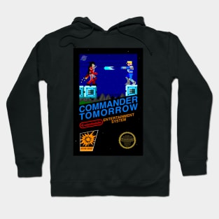 Commander Tomorrow 8 bit video game Hoodie